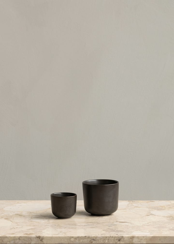 Tasse à espresso New Norm 8,5 cl Lot de 2 - Glacé foncé - Audo Copenhagen