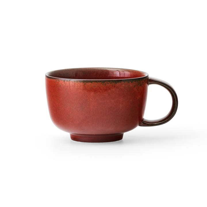 Tasse avec anse New Norm 25 cl Lot de 2 - Glacé rouge - Audo Copenhagen