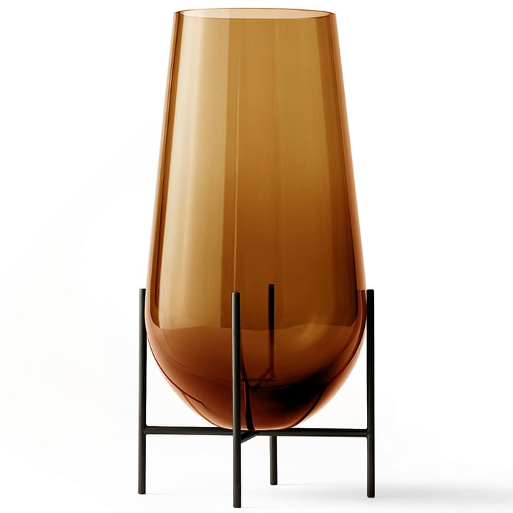Vase Echasse L, Ambre-laiton bronzé Audo Copenhagen