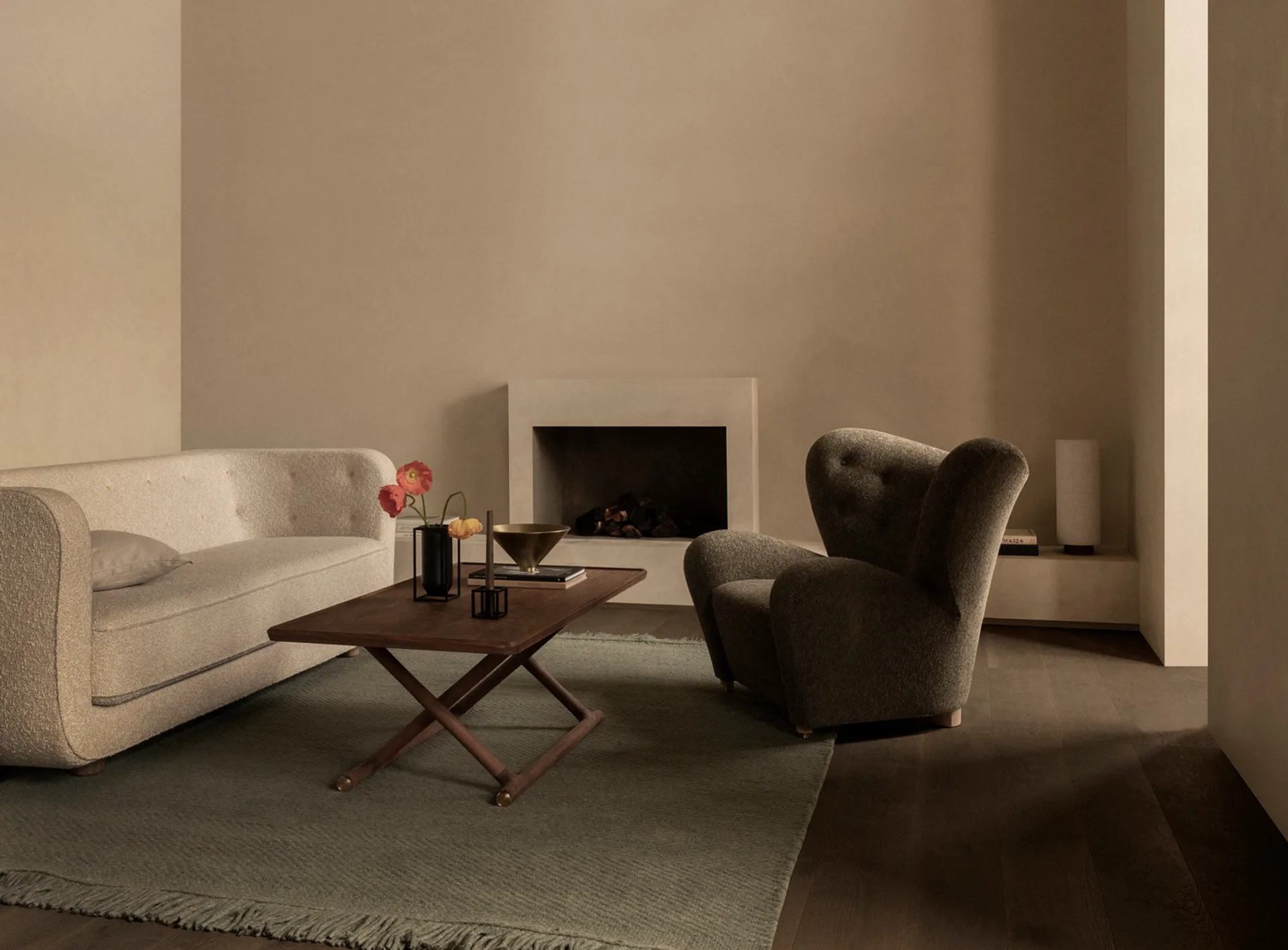 Vase Kubus Lolo, noir Audo Copenhagen