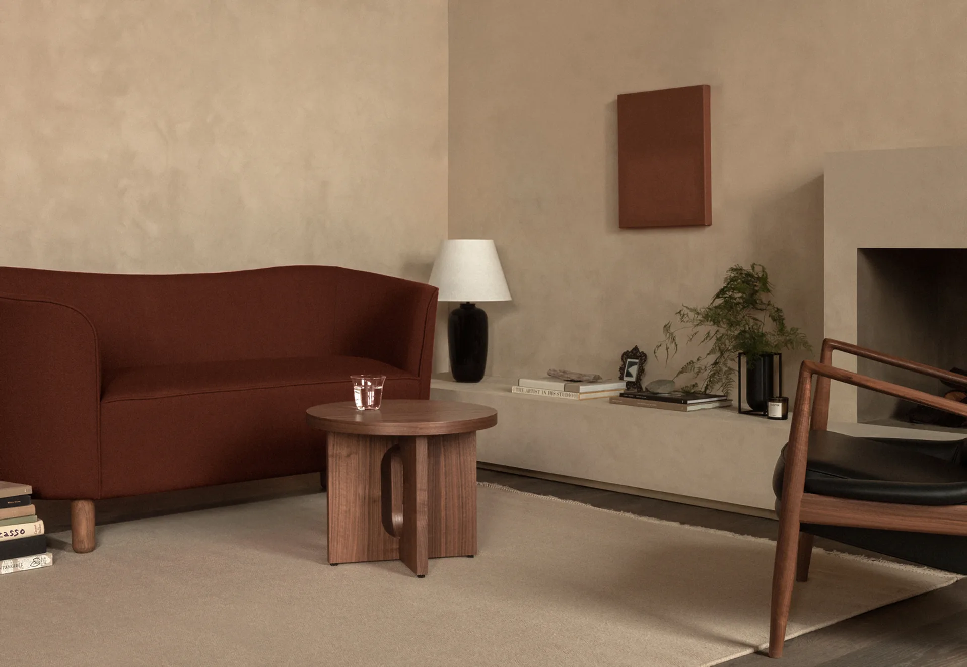 Vase Kubus Lolo, noir Audo Copenhagen