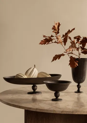 Vase Pavot - Bronzed aluminium - Audo Copenhagen