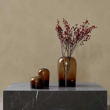Vase Troll L 19 cm - Amber - Audo Copenhagen