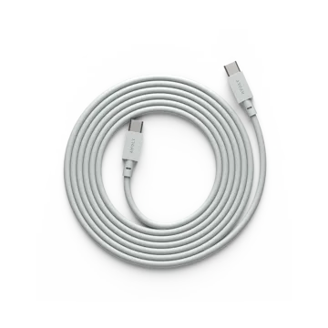 Cable 1 USB-C vers USB-C câble de charge 2 m - Gotland gray - Avolt