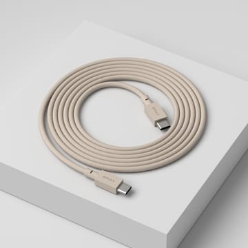 Cable 1 USB-C vers USB-C câble de charge 2 m - Nomad sand - Avolt