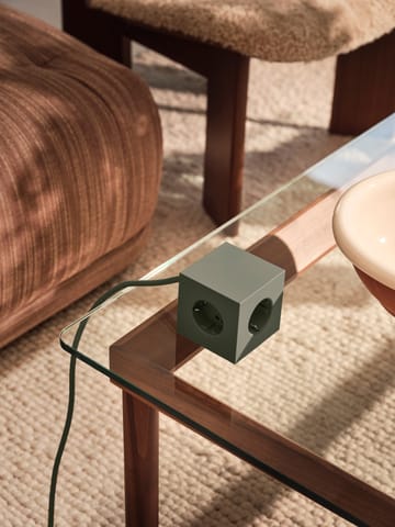 Multiprise Square 1 USB-C 30W 3 m - Oak Green - Avolt
