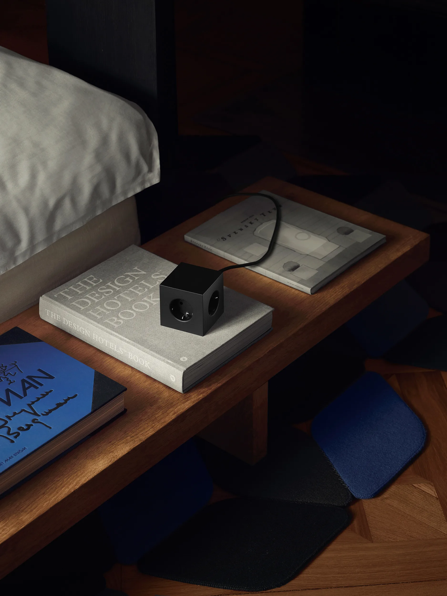 Multiprise Square 1 USB-C 30W 3 m, Stockholm Black Avolt