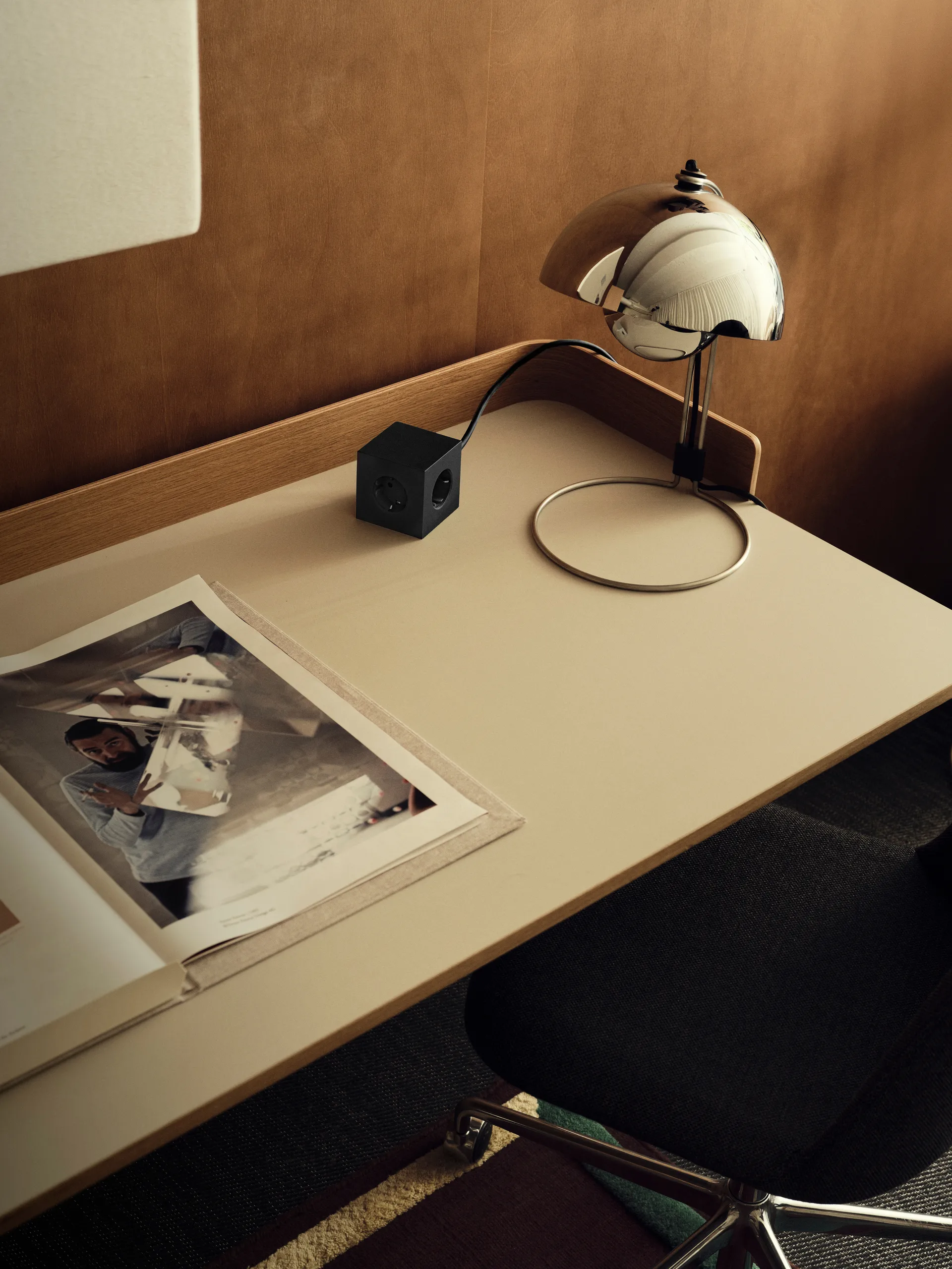 Multiprise Square 1 USB-C 30W 3 m, Stockholm Black Avolt