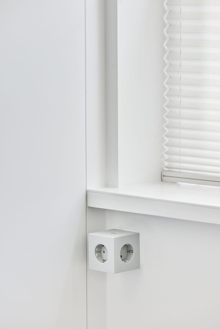 Multiprise Square 1 USB-C 30W 3 m, White Martinelli Luce edition Avolt