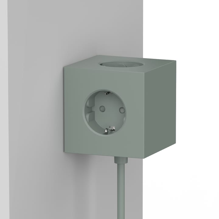 Prise Square 1, oak green Avolt