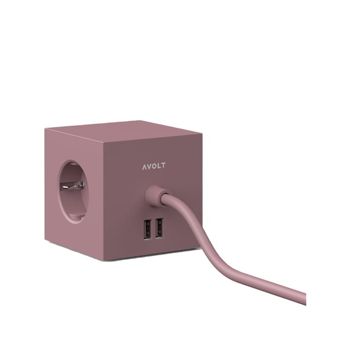 Prise Square 1 - rusty red - Avolt