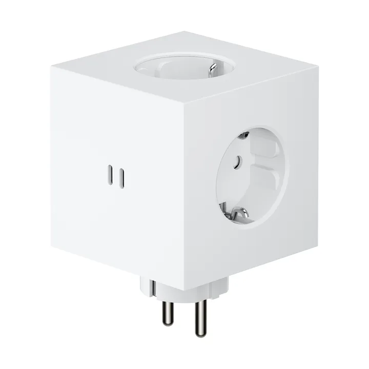 Prise Square 2 - Martinelli Luce Opal White - Avolt