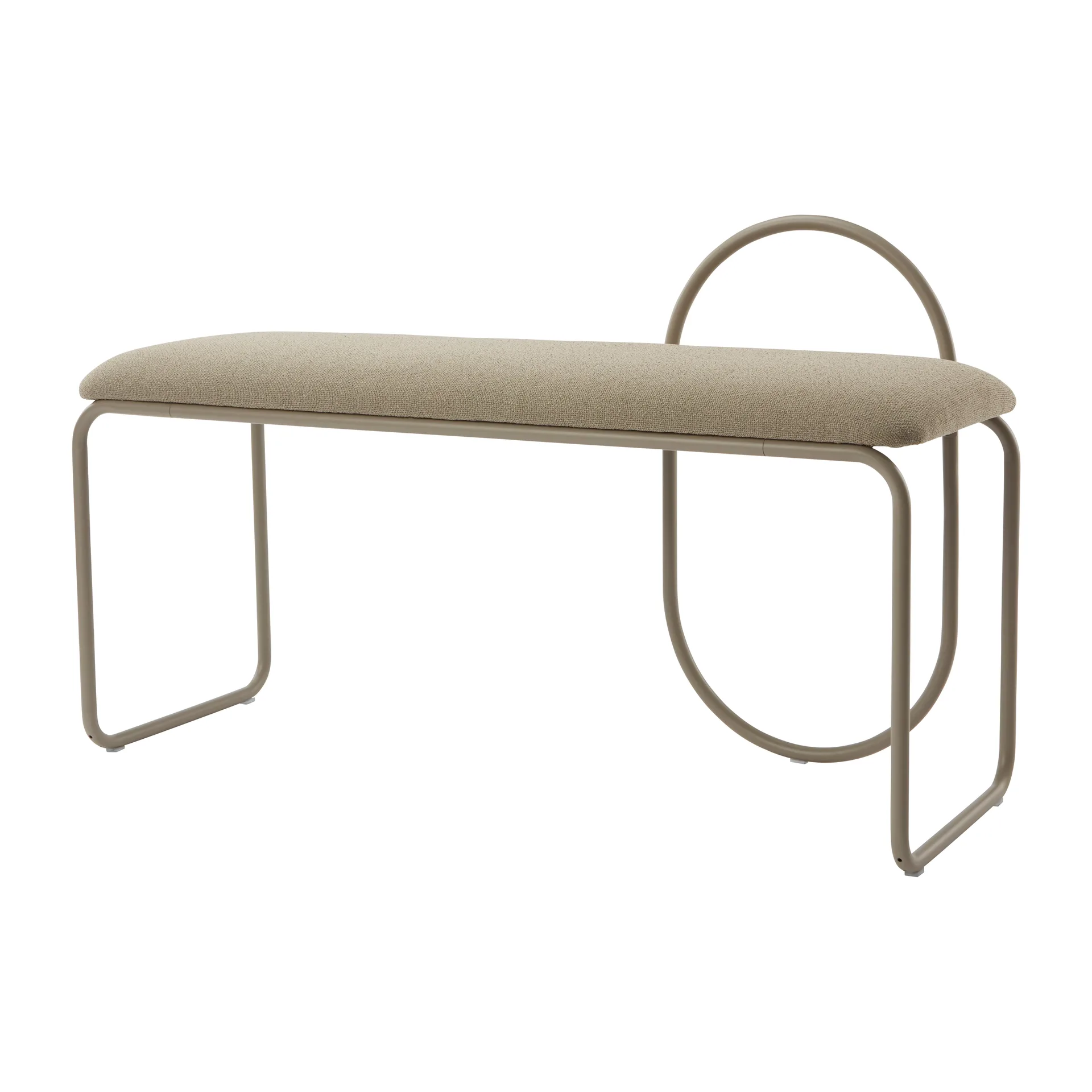 Banc Angui bouclé, Taupe AYTM