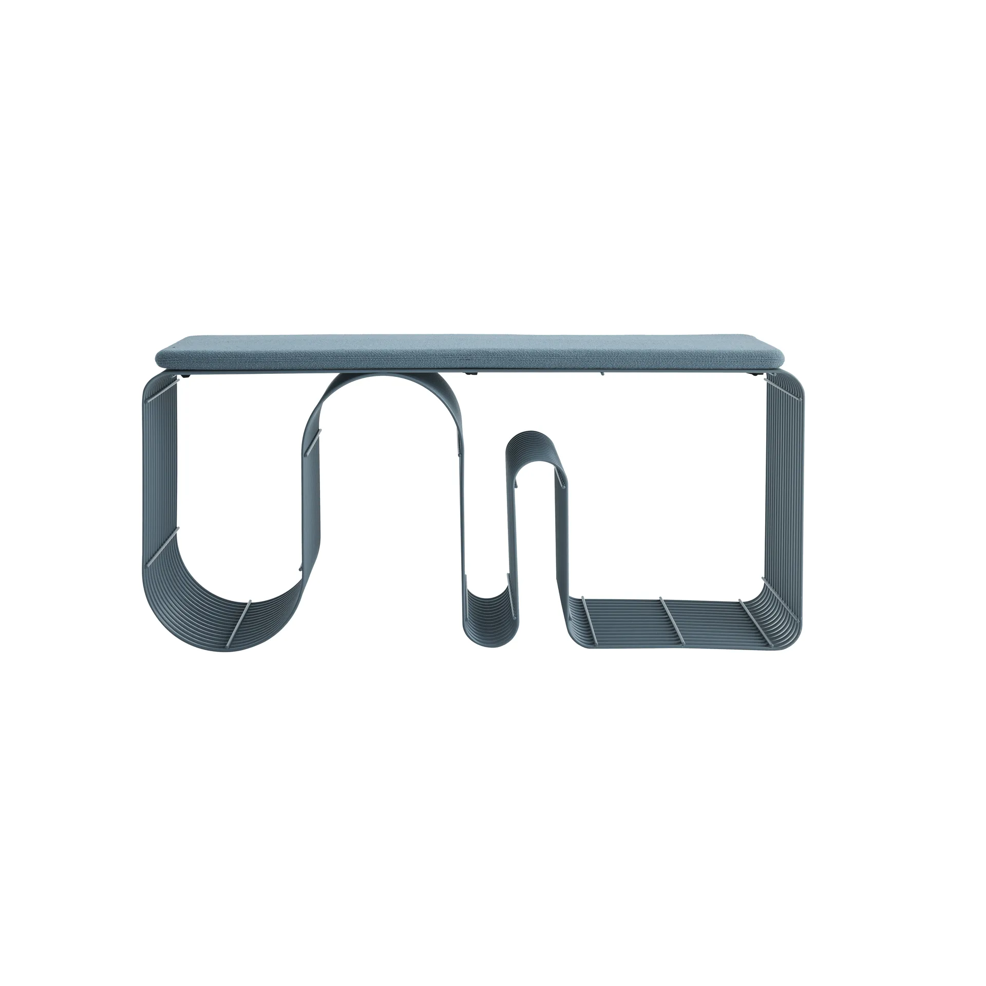 Banc d'assise Curva 100 cm, Dusty blue AYTM