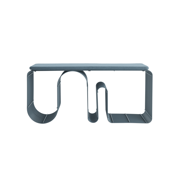 Banc d'assise Curva 100 cm, Dusty blue AYTM