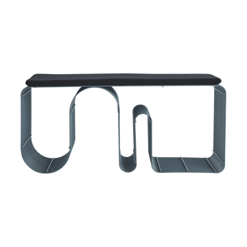 Banc d'assise Curva 100 cm - Dusty blue - AYTM