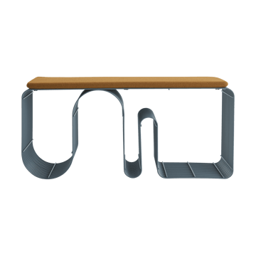 Banc d'assise Curva 100 cm - Dusty blue - AYTM