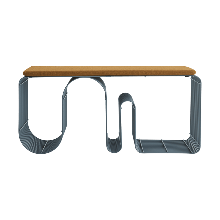 Banc d'assise Curva 100 cm, Dusty blue AYTM