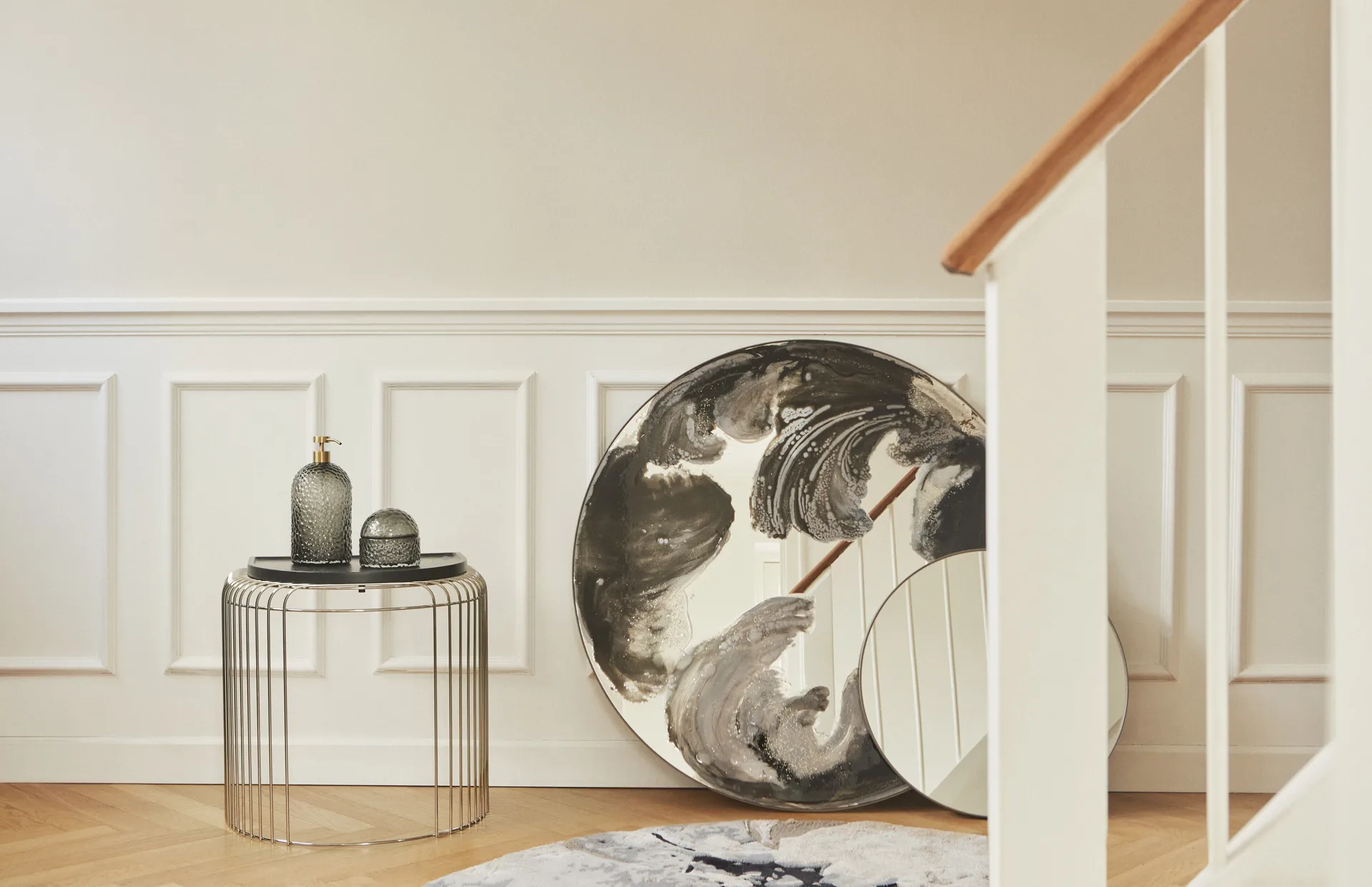 Boîte avec couvercle Arura 11 cm, Noir AYTM