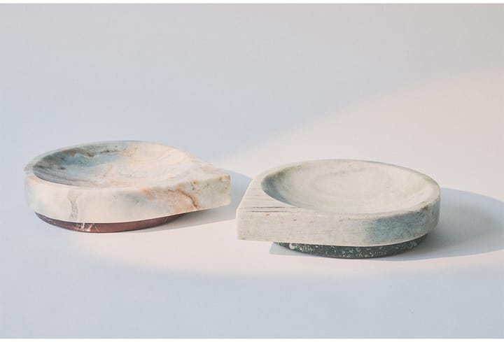 Bol décoratif Stilla, Dusty green-forest AYTM