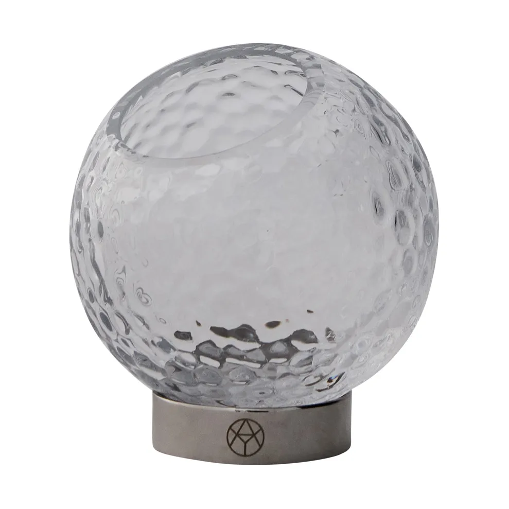 Bougeoir Globe Ø10 cm, Clear AYTM
