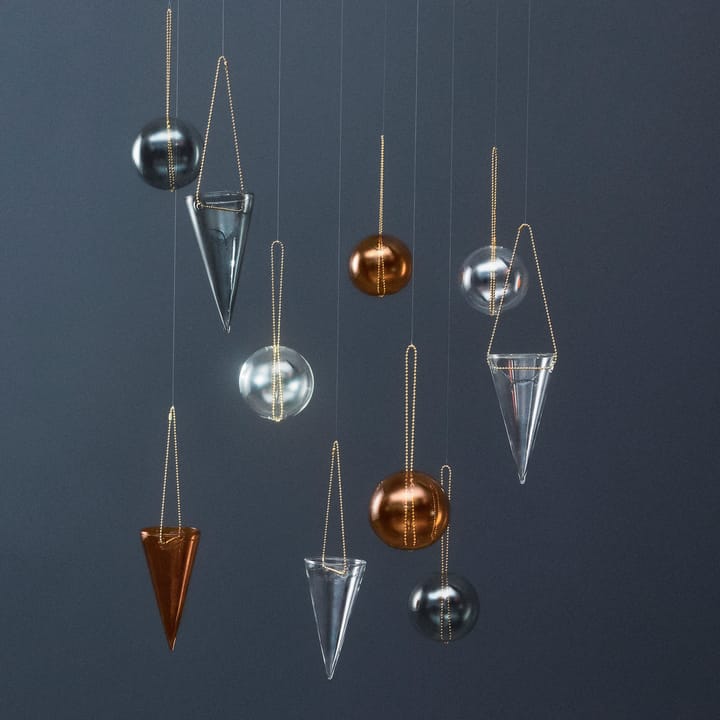 Boule de Noël Monili, ambre AYTM