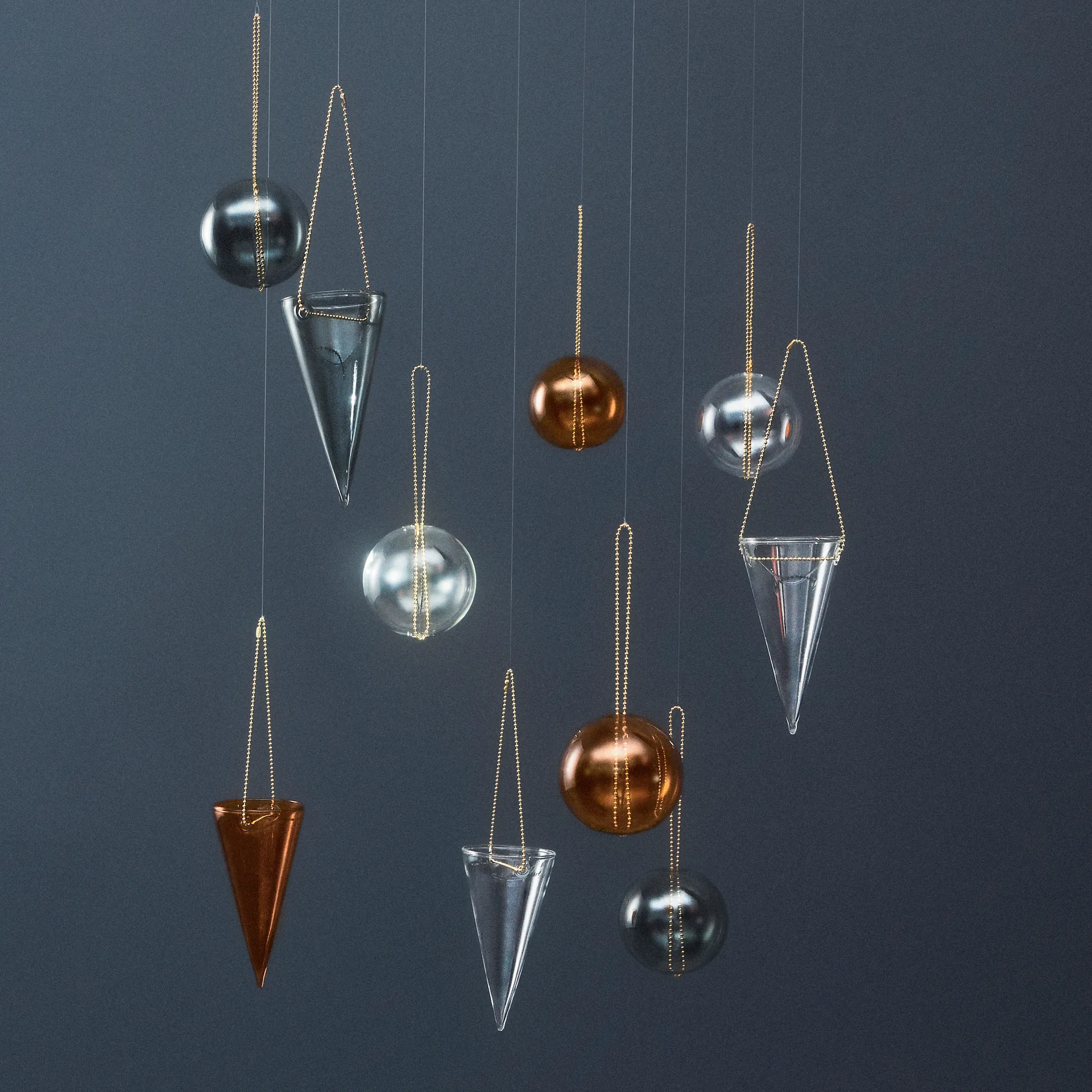Boule de Noël Monili, transparent AYTM
