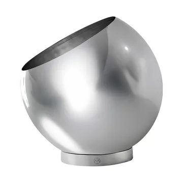 Cache-pot Globe Ø17 cm - Argent - AYTM