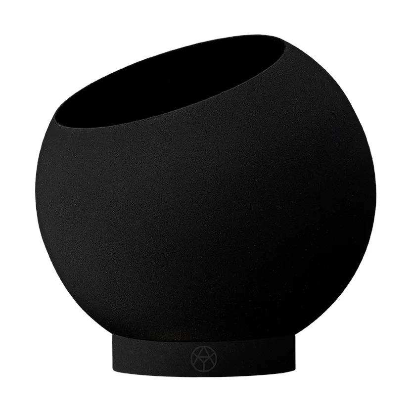 Cache-pot Globe Ø17 cm, Black AYTM