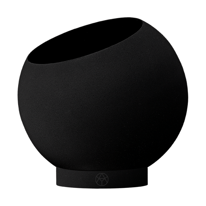 Cache-pot Globe Ø17 cm - Black - AYTM