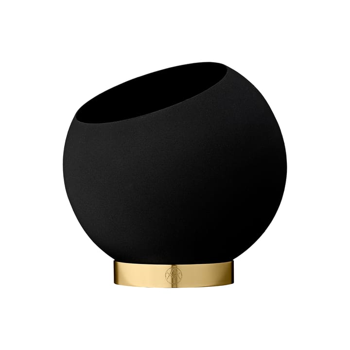 Cache-pot Globe Ø17 cm - Noir - AYTM