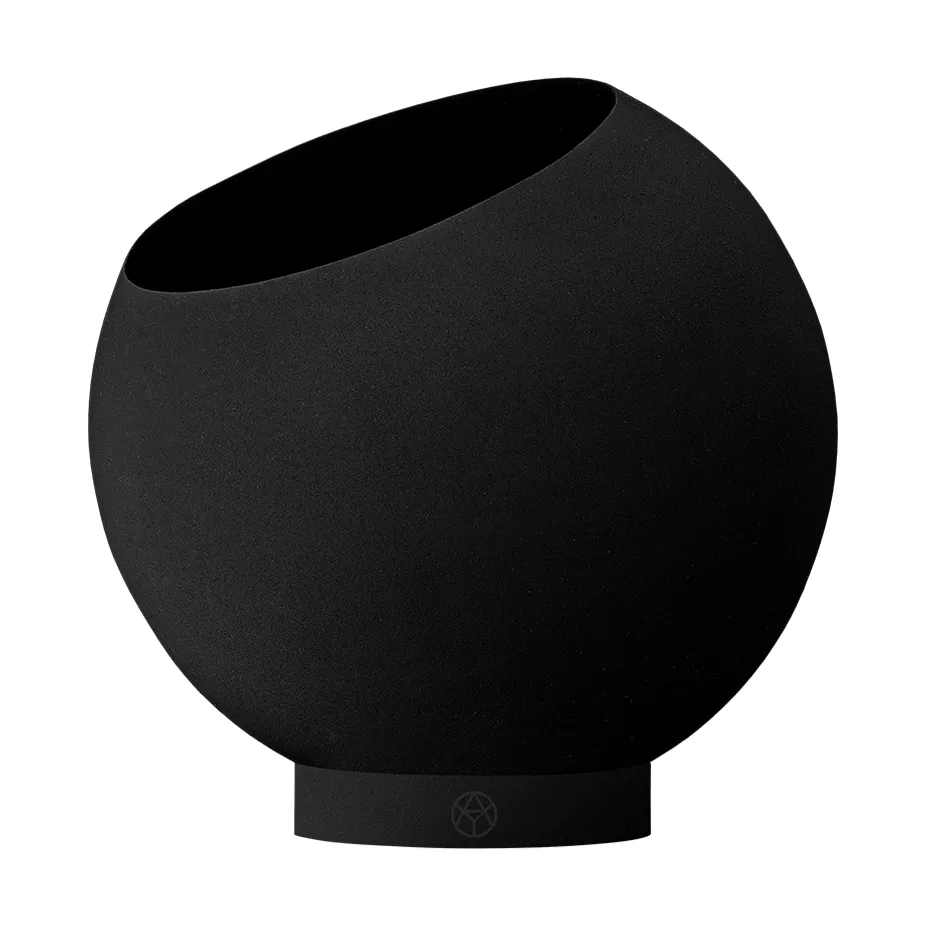 Cache-pot Globe Ø21 cm, Black AYTM