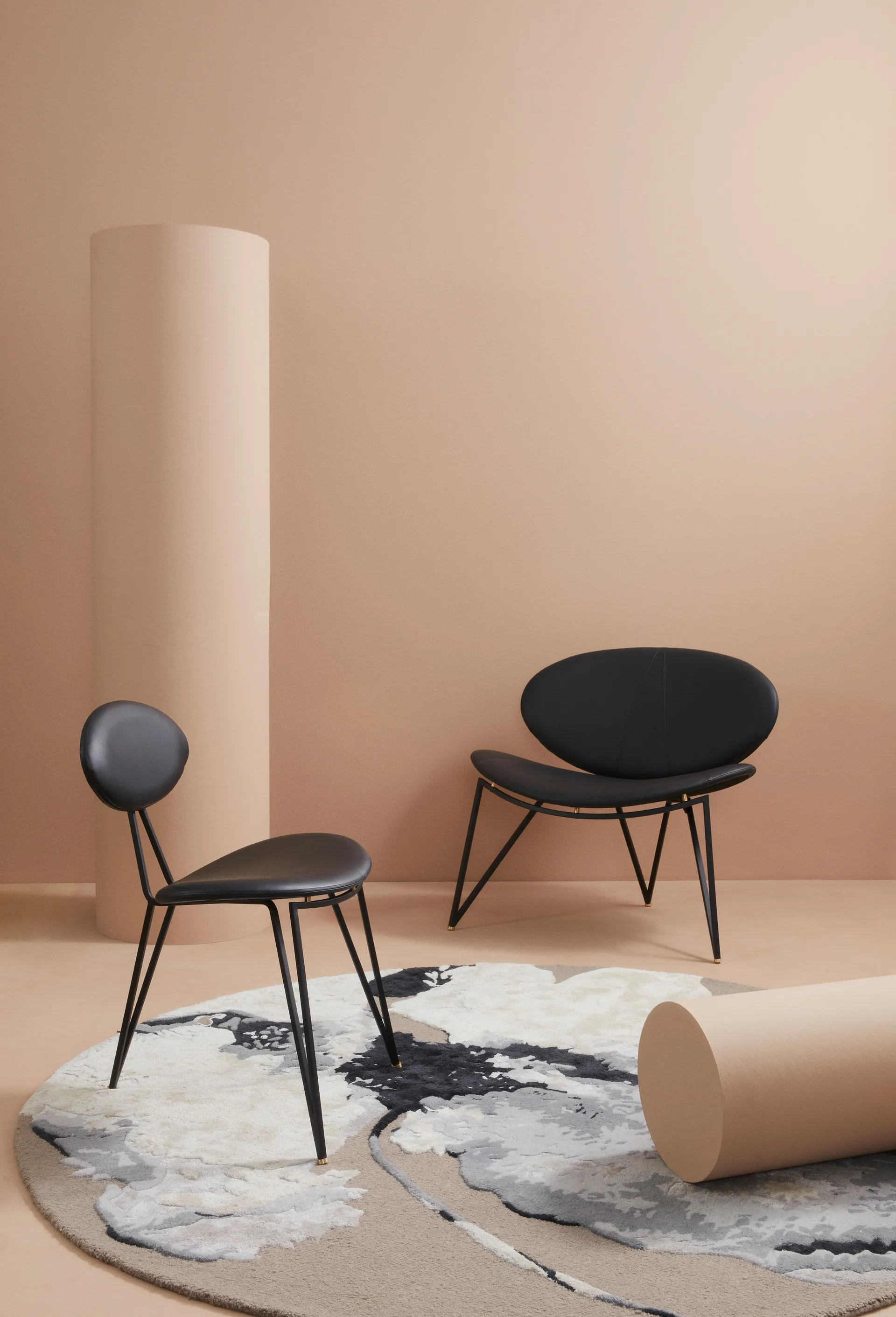 Chaise Semper, Noir-noir AYTM