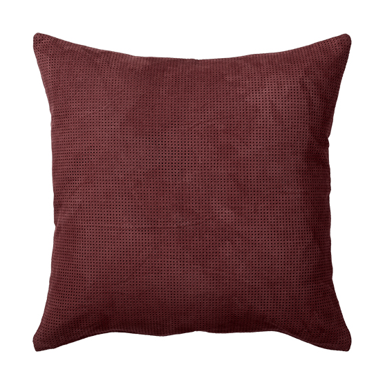 AYTM Coussin Puncta 45x45 cm Bordeaux | Design Scandinave | Coussins | Rouge