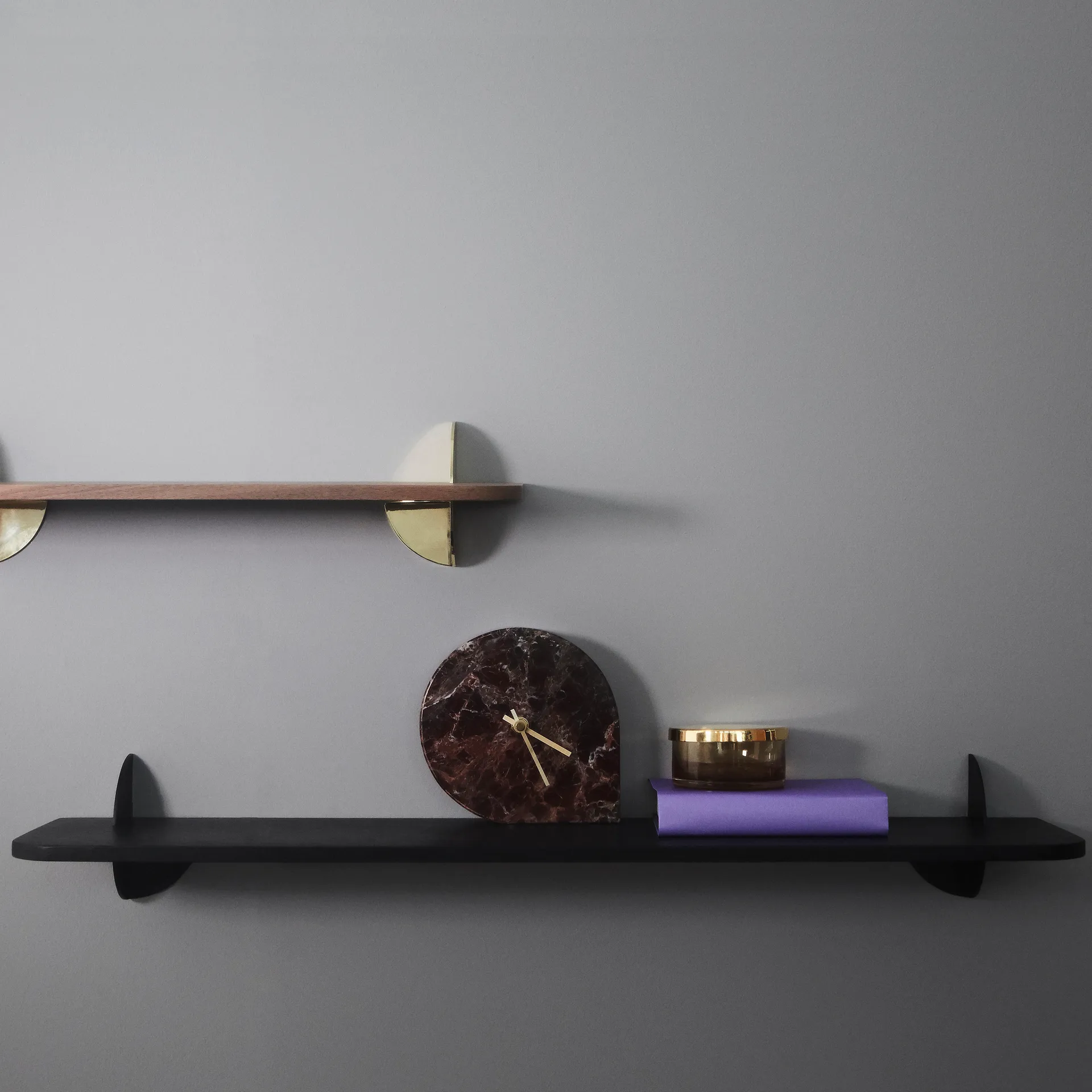 Étagère Aedes 80 cm, Noir AYTM