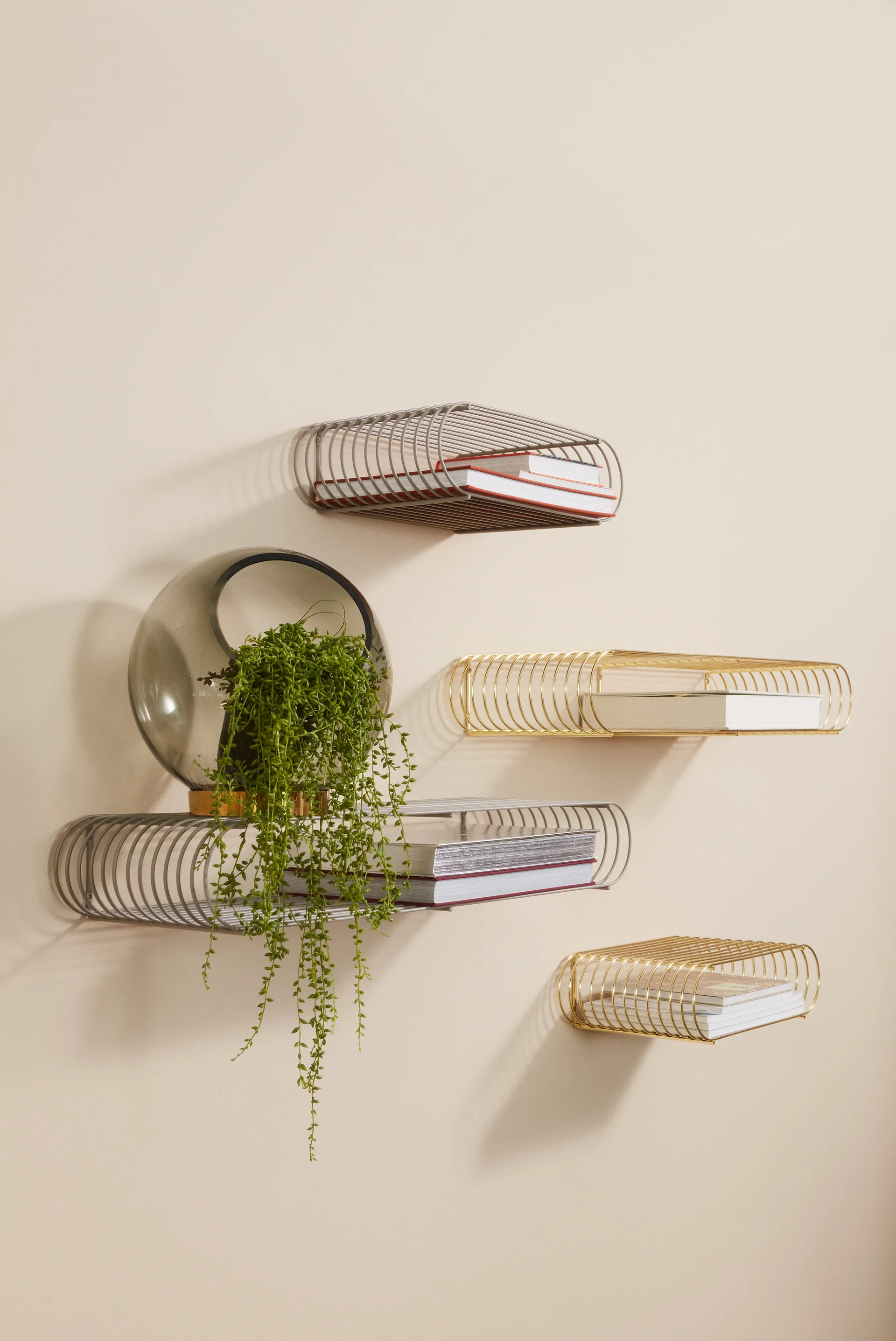 Étagère Curva 80,4 cm, Taupe AYTM