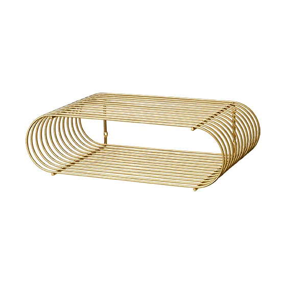 Etagère Curva, Laiton AYTM