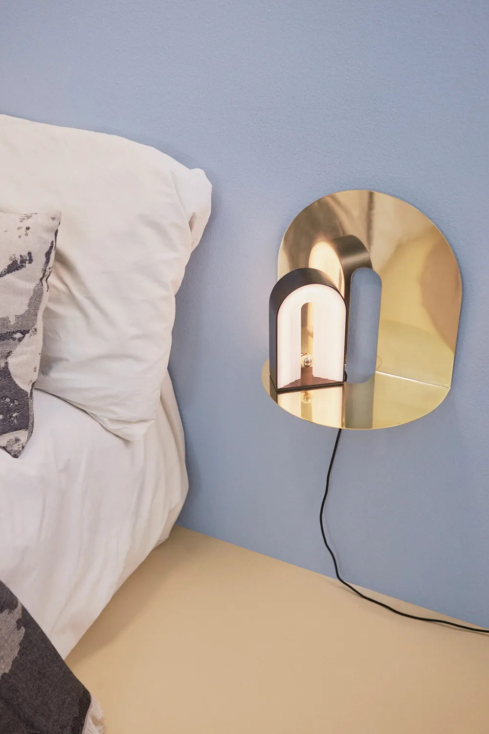 Étagère murale Castellum, Or AYTM