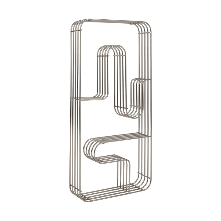 Étagère murale Curva rectangulaire - Argent - AYTM
