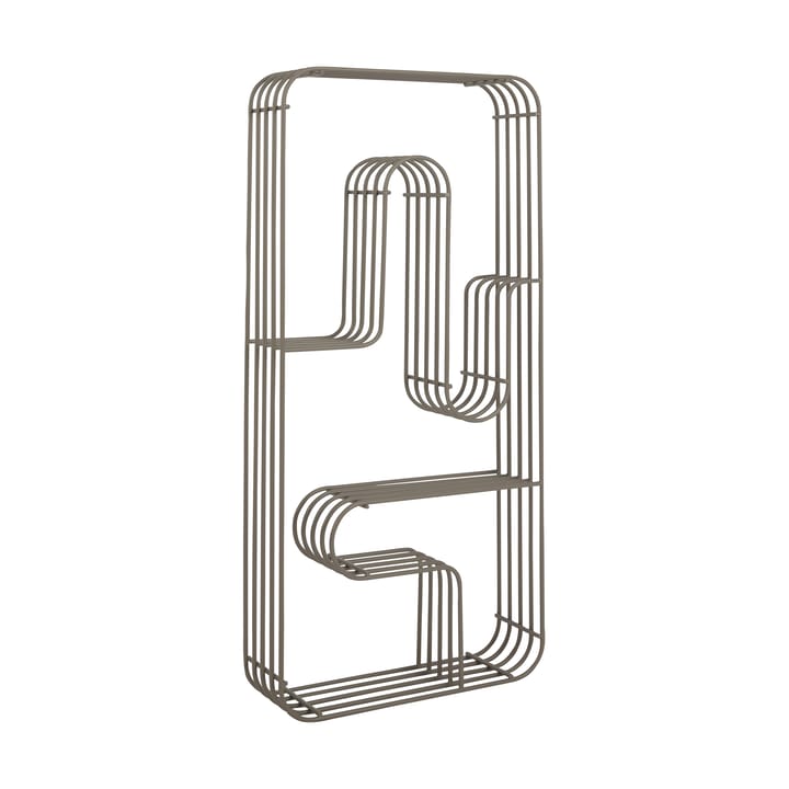Étagère murale Curva rectangulaire - Taupe - AYTM