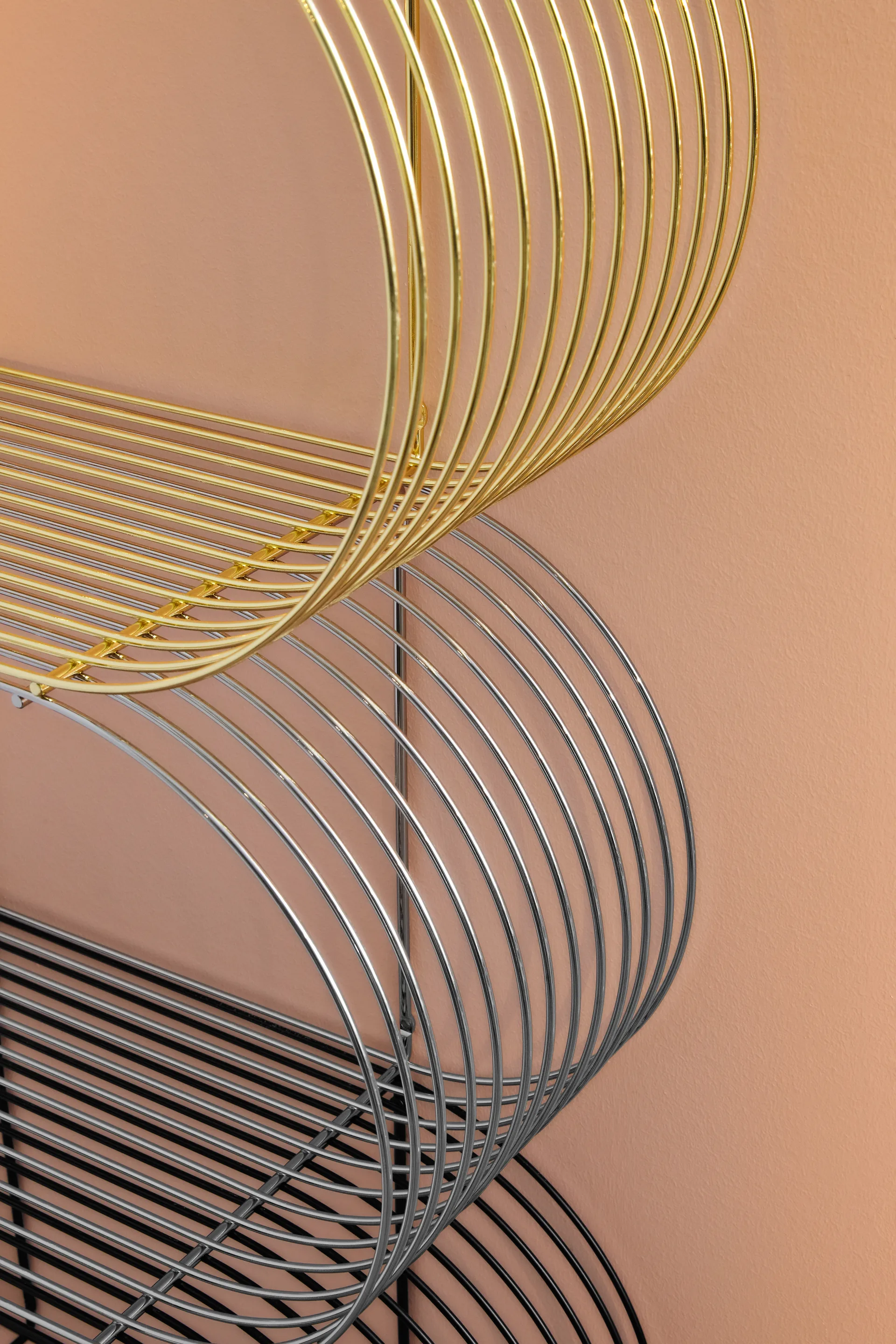 Étagère murale Curva, Silver AYTM