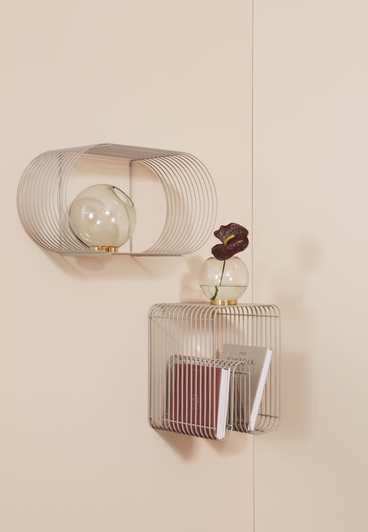 Étagère murale Curva, Taupe AYTM