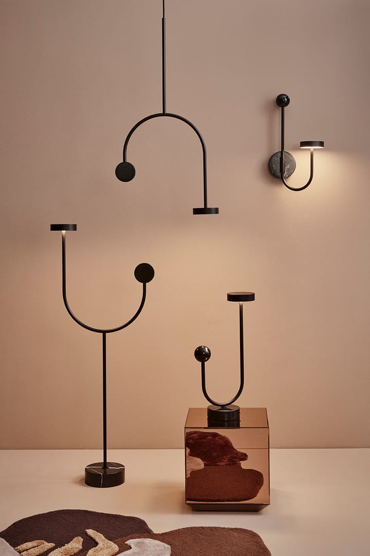 Lampadaire GRASIL 51,5x127,6 cm, Noir/Noir AYTM