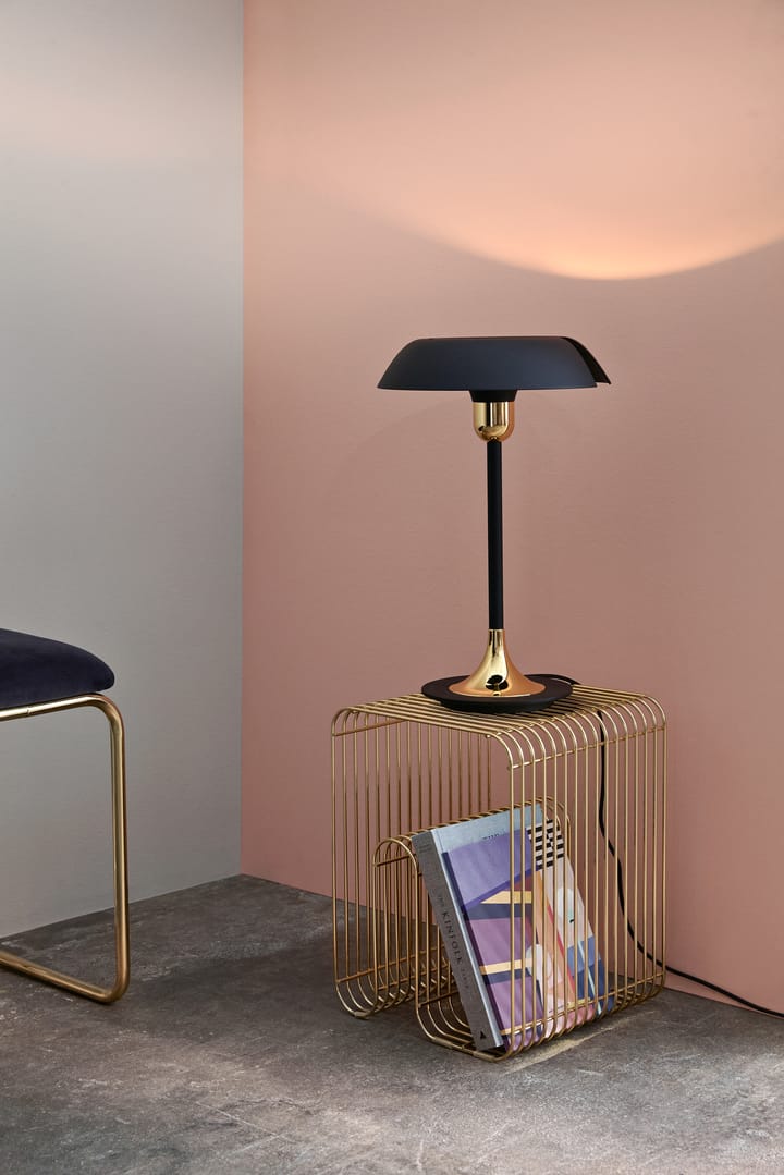Lampe de table Cycnus 46 cm, Noir-jauned AYTM