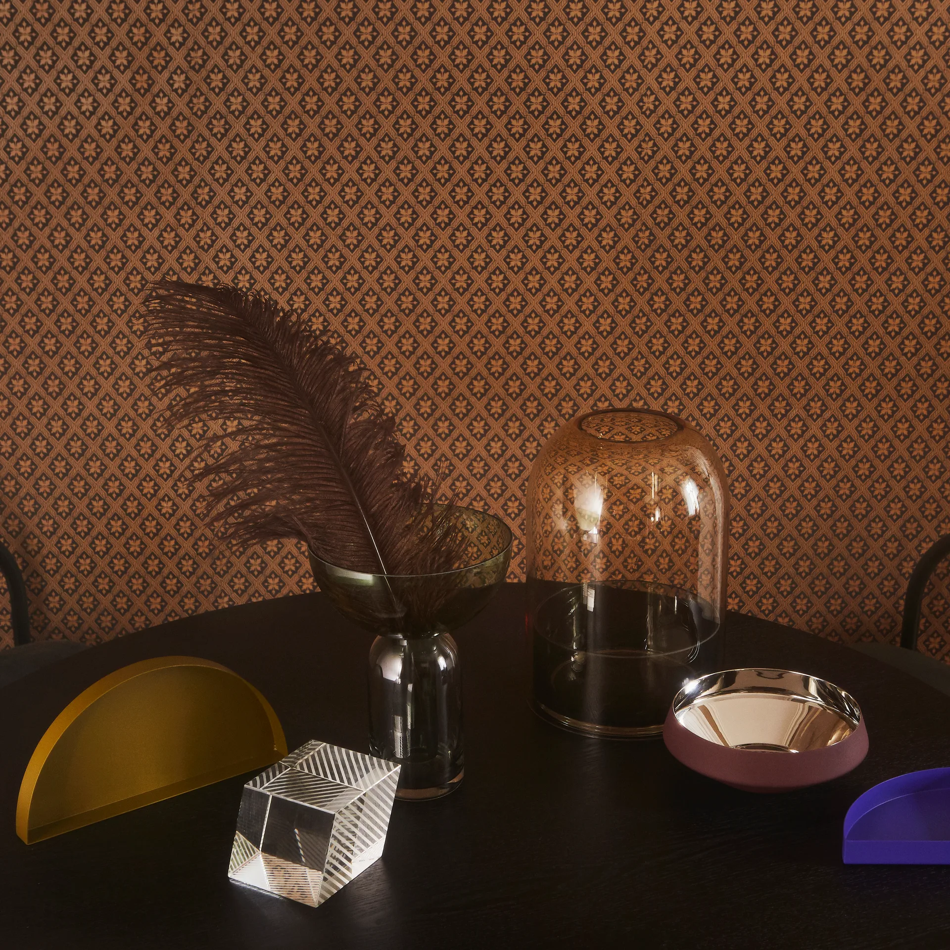 Lanterne Tota, jaune-noir AYTM