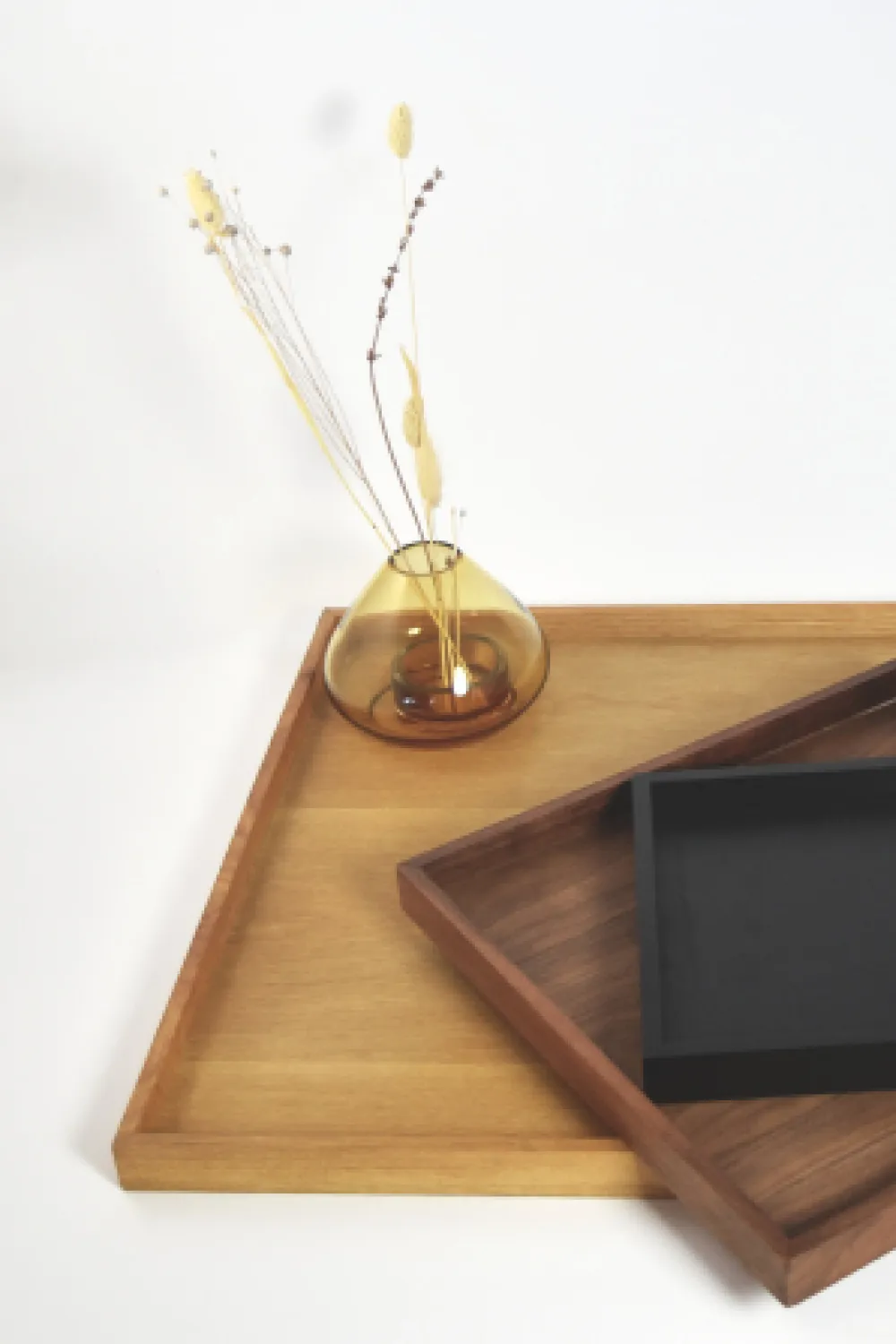 Lanterne-Vase Uno 12 cm, Ambre AYTM