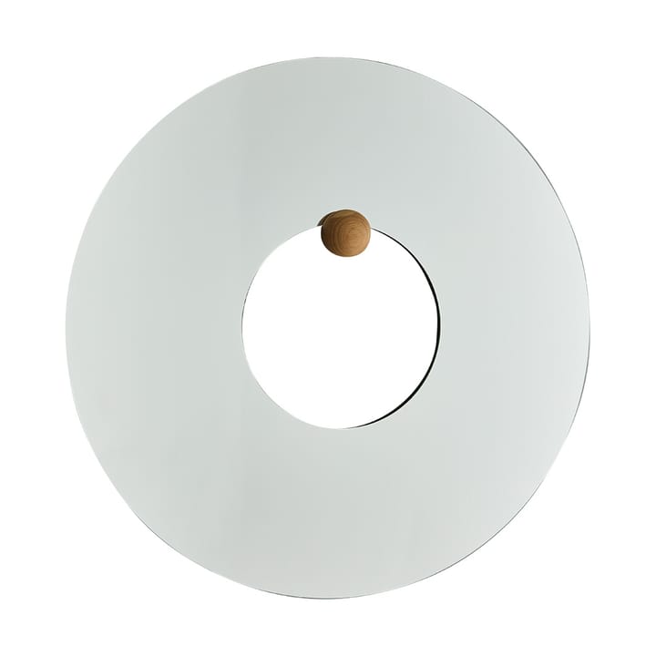 Miroir mural Castellum Ø80 cm - Clear-oiled oak - AYTM