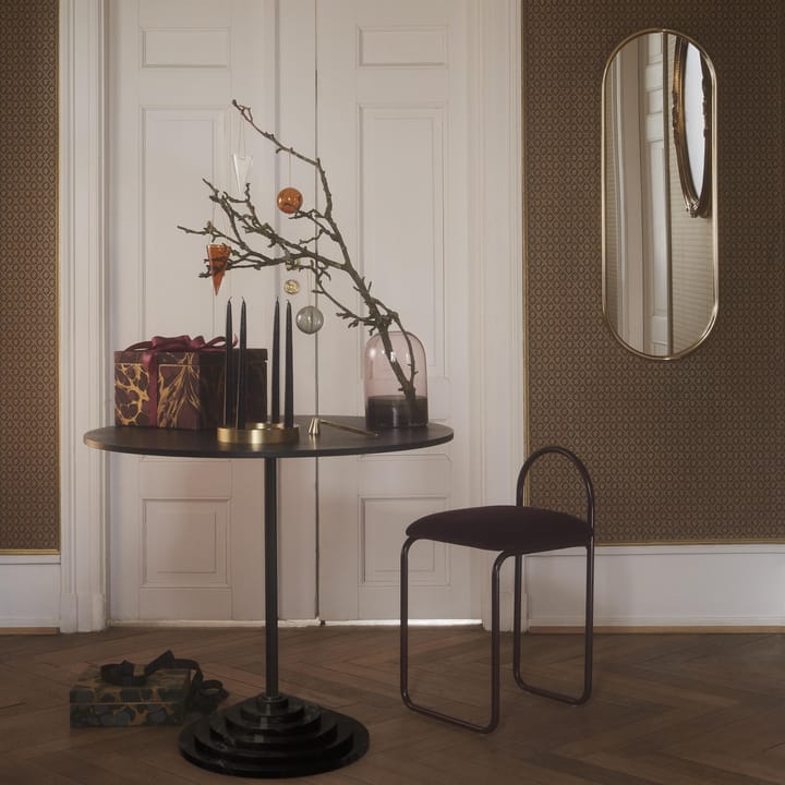 Miroir oval Angui 108 cm - Doré - AYTM