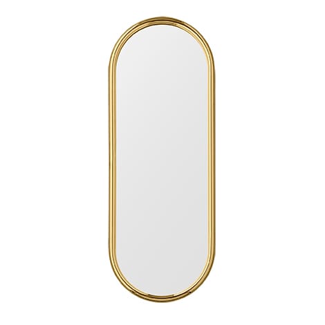 Miroir oval Angui 78 cm - Doré - AYTM