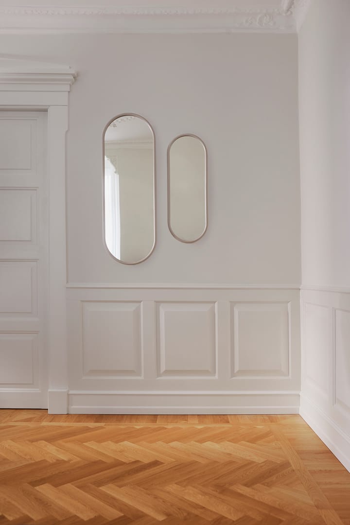 Miroir oval Angui 78 cm - Taupe - AYTM